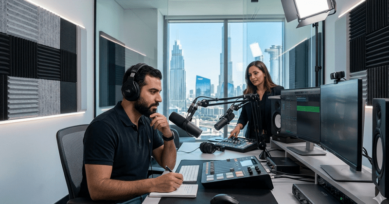 Podcast Studios Dubai: Recording With Flexible 10-Hour Packages